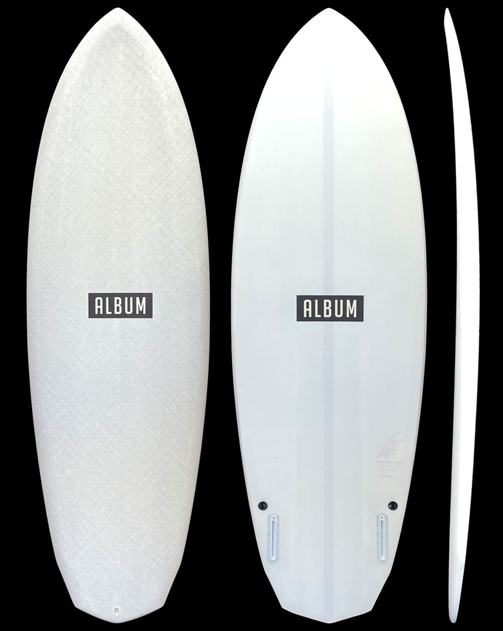 EPS/FLAX PLASMIC TWINZER - 5'6" X 20.5 X 2.5, 34.8L