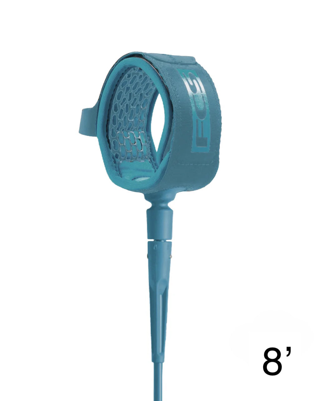 FCS 8' ALL ROUND ESSENTIAL LEASH - TRANQUIL BLUE