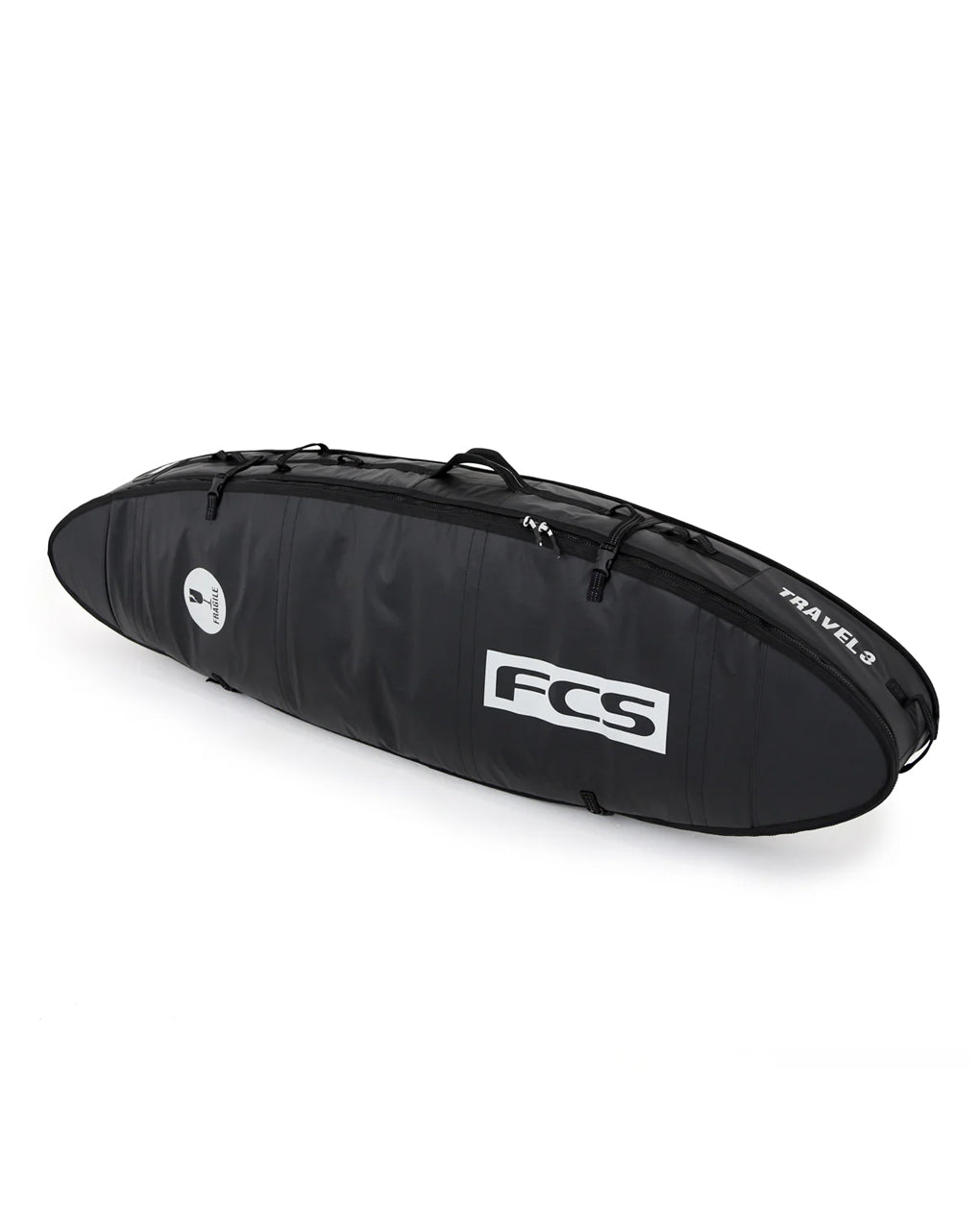 FCS TRAVEL 3 ALL PURPOSE 6'3"~6'7" - BLACK/GREY