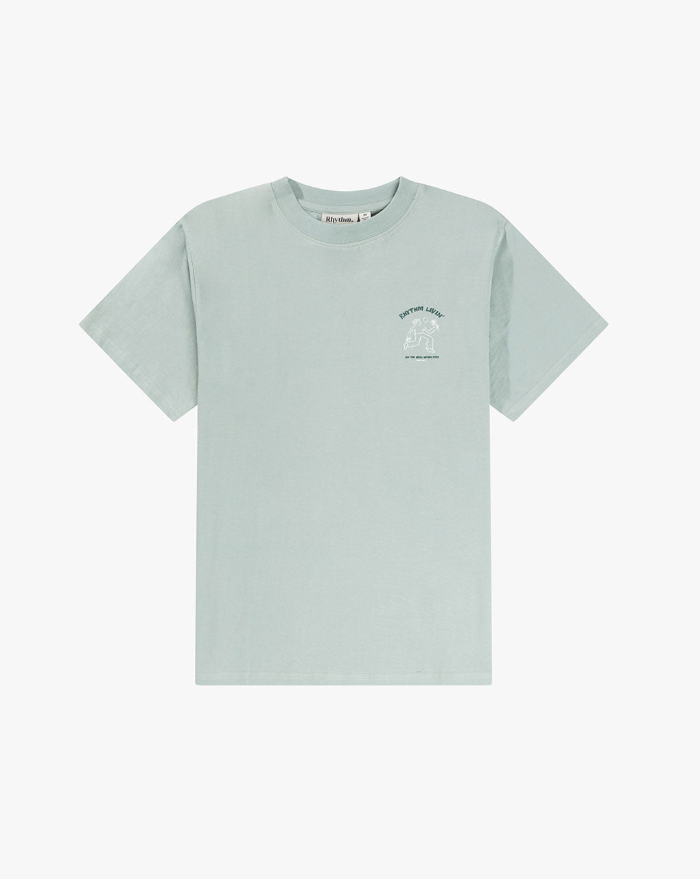 FREEDOM SS T-SHIRT - SEAFOAM