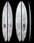 VOLCANIC GREAT WHITE - 5'11" X 20 3/16 X 2 11/16, 34L TWIN+1
