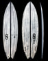 VOLCANIC GREAT WHITE - 5'08" X 19 3/8 X 2 1/2, 29L  TWIN+1