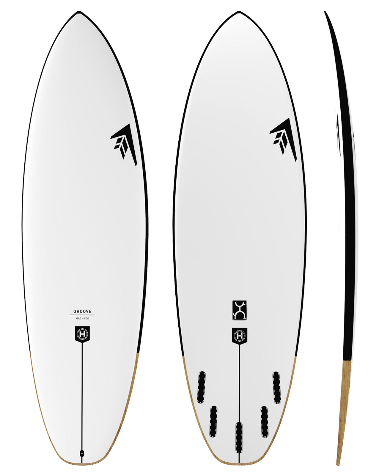 HELIUM GROOVE - 5'06" X 19 1/4 X 2 1/4, 27.7L FUTURES