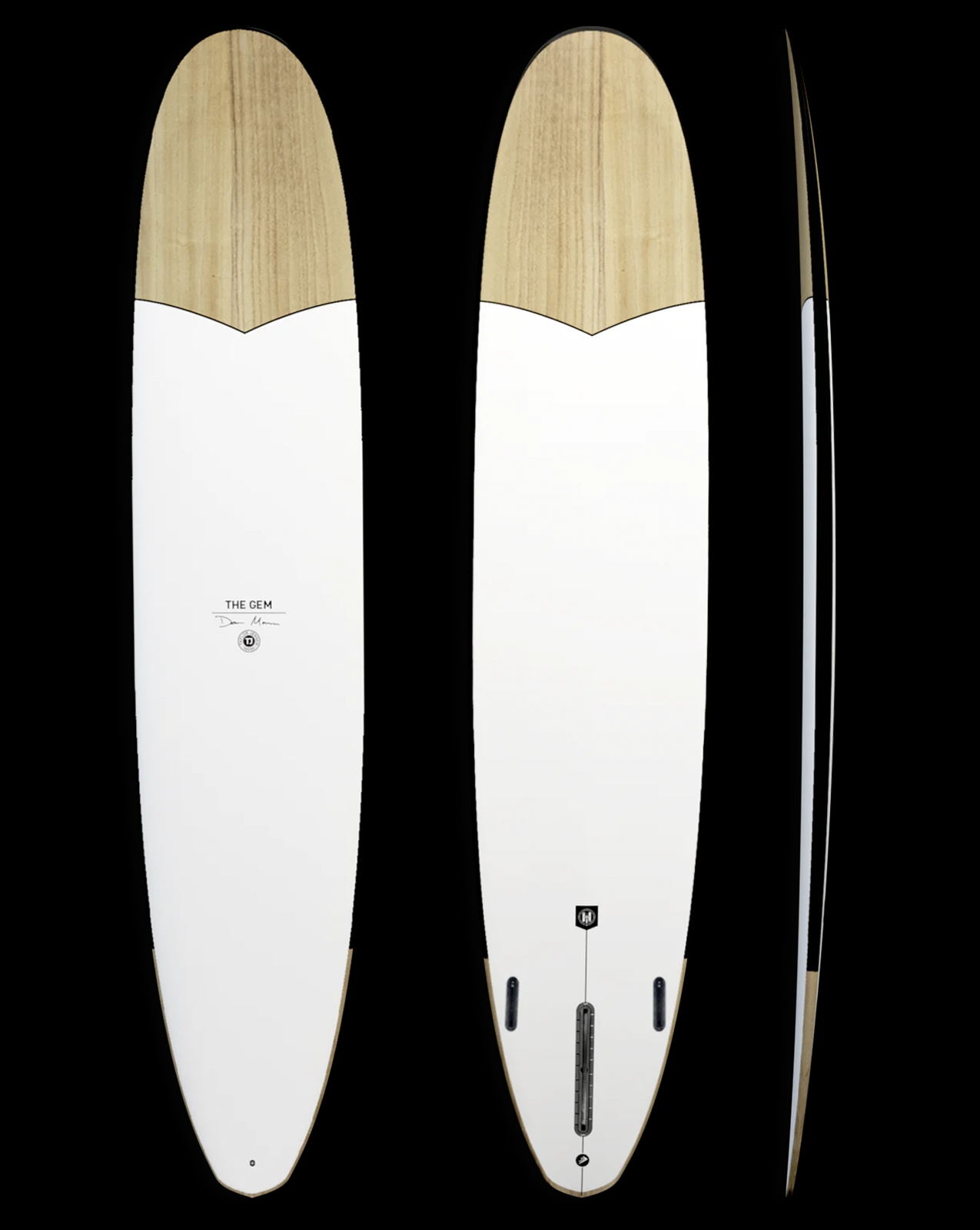 HELIUM THE GEM - 9'05" X 22 1/2 X 3, 70.3L 2+1 FUTURES