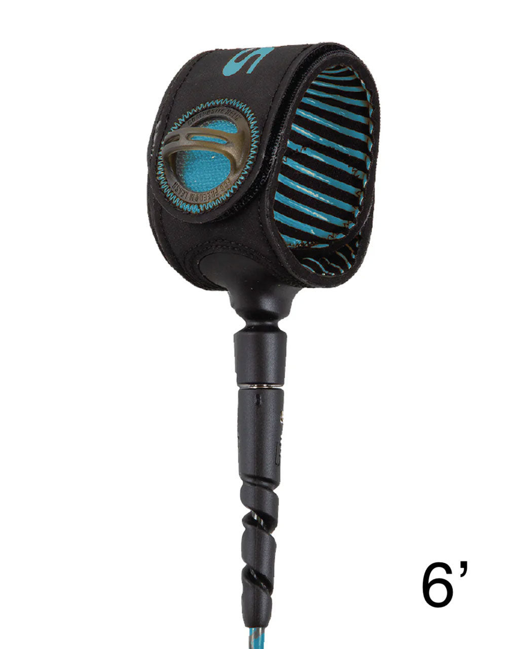 FCS FREEDOM HELIX 6' ALL ROUND - TRANQUIL BLUE/BLACK