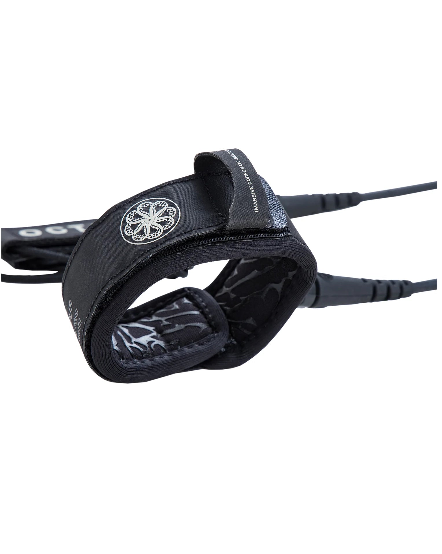 OCTOPUS MISSION: CONTROL SURF LEASH 5.5' - BLACK