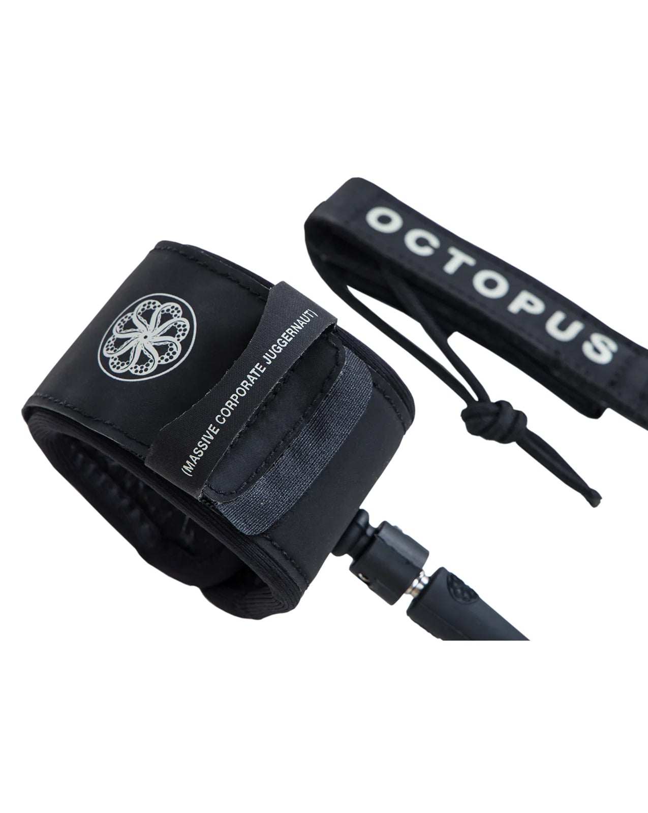 OCTOPUS MISSION: CONTROL SURF LEASH 7' - BLACK