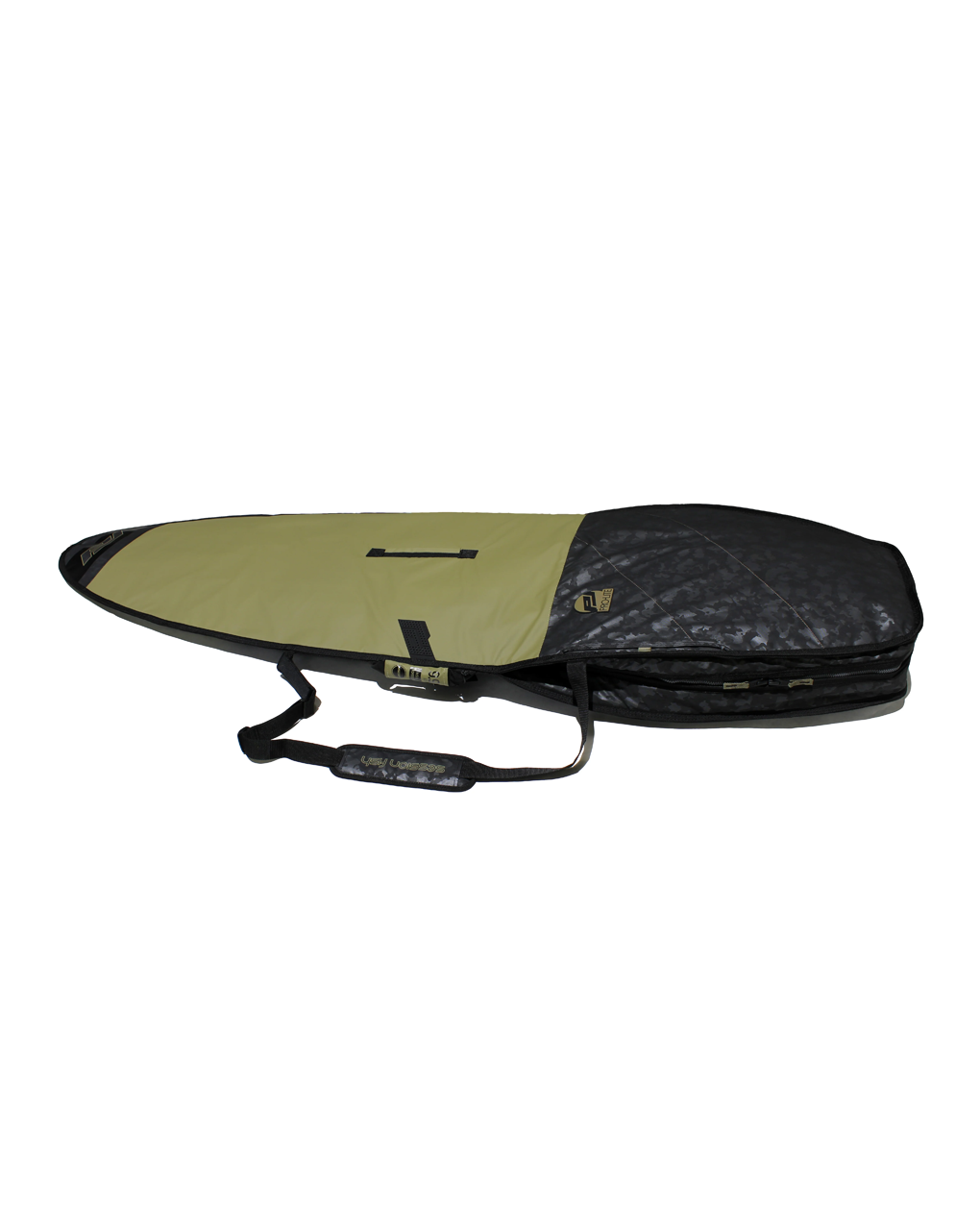 PRO LITE SESSION DAY BAG FISH/HYBRID 5'6" ~ 6'6" - SILVER/TAN/BLACK
