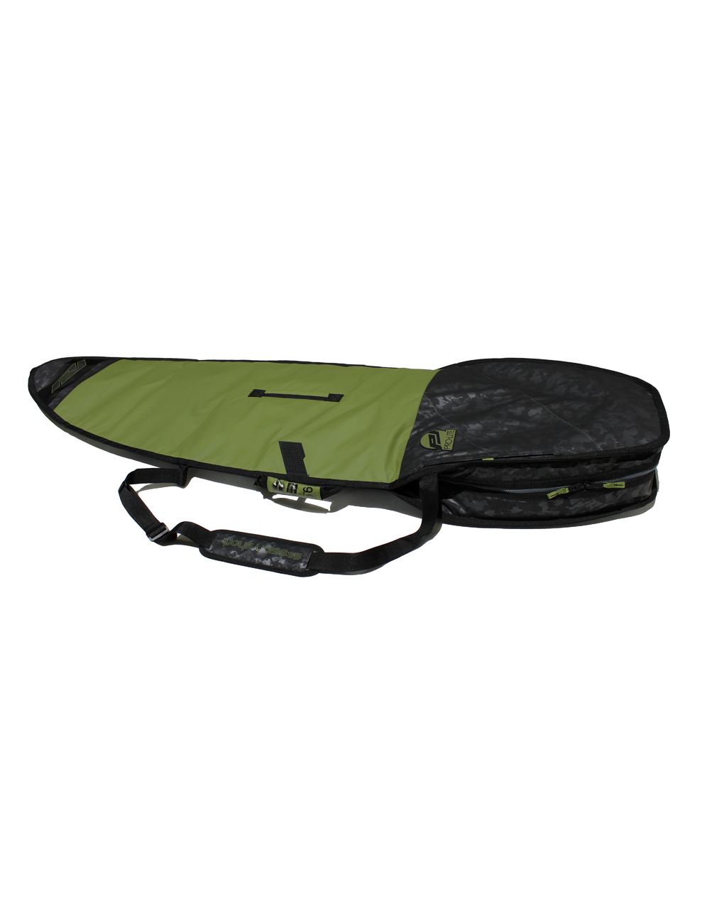 PRO LITE SESSION DAY BAG SHORTBOARD 5'10" ~ 6'6"- SILVER/GREEN/BLACK