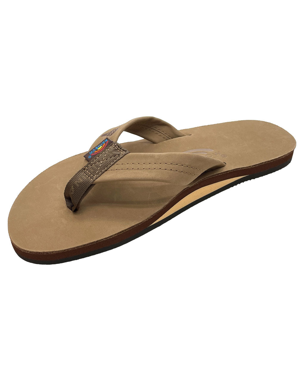 PREMIER LEATHER SINGLE LAYER SANDAL - PAU HANA / DARK BROWN