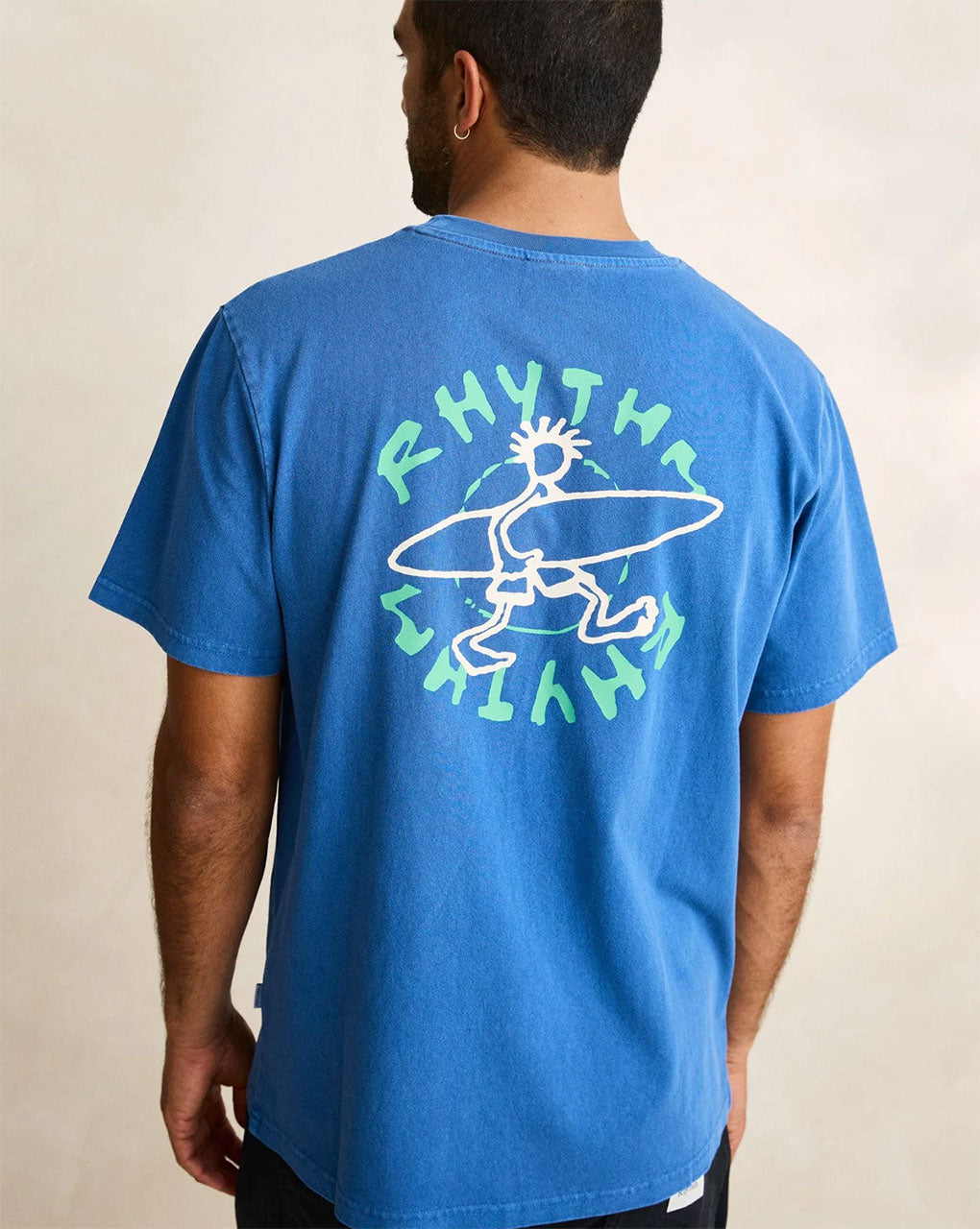 JAUNT VINTAGE SS T-SHIRT - COBALT