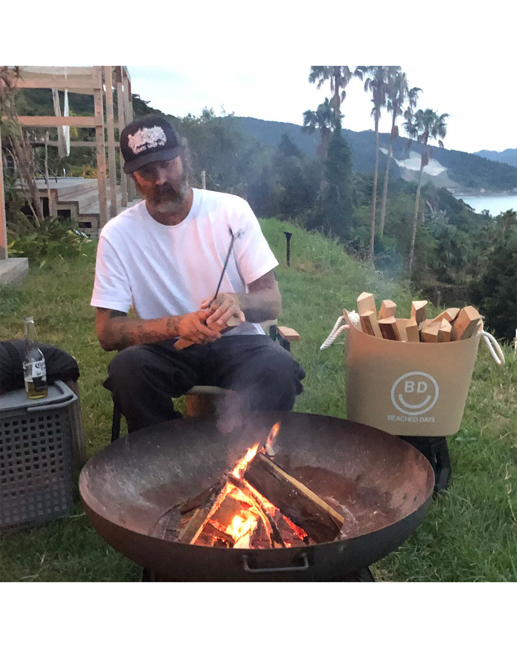 BEACHED DAYS BUCKET - GRAY