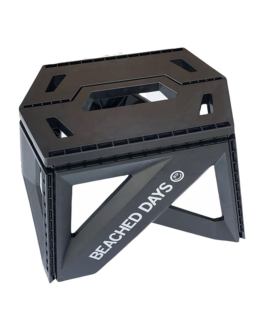 BEACHED DAYS MULTIPURPOSE FOLDABLE STAND 23cm/9 inch HEIGHT - BLACK