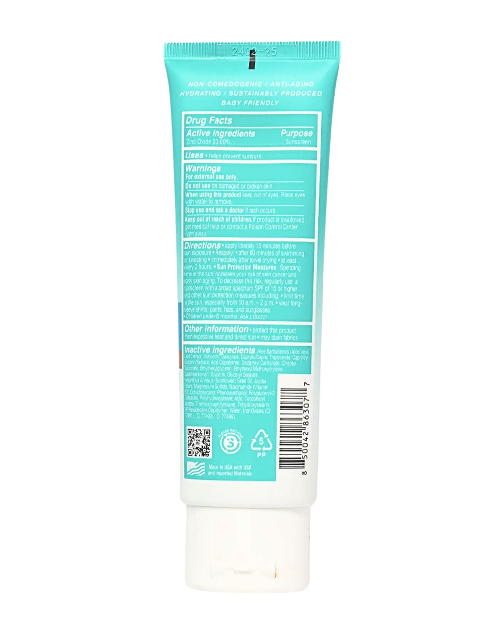 SURFACE SPF50 MINERAL SUNSCREEN LOTION 3OZ. - TINTED