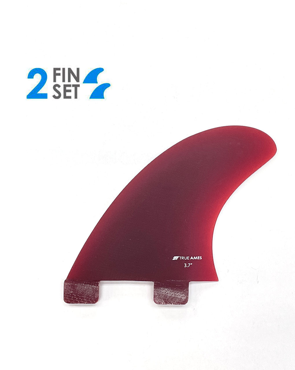 TRUE AMES SIDE BITE 3.7" (FCS) - RED FIBER GLASS
