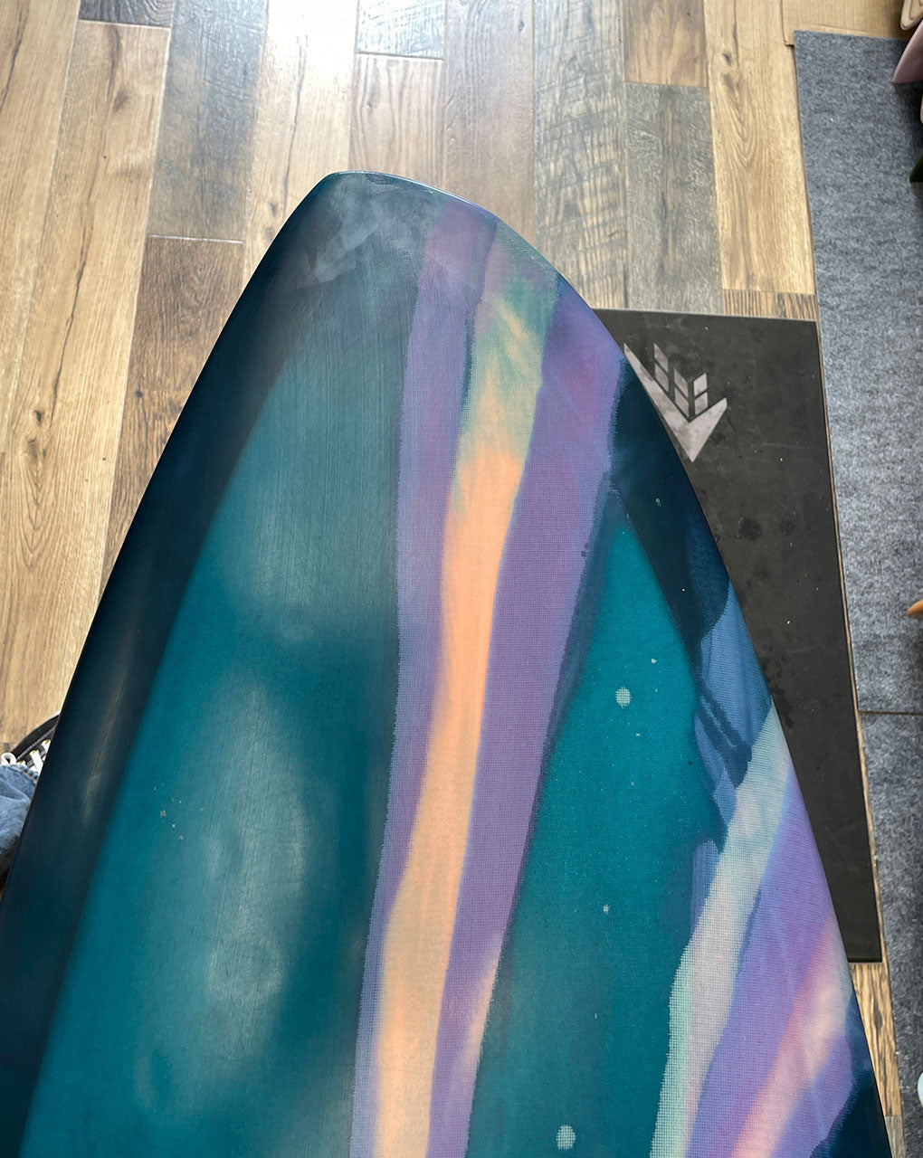 USED DISASTER (regular footer) - 6'4" X 19 3/4 X 2 1/2, 32L~33L(estimate)