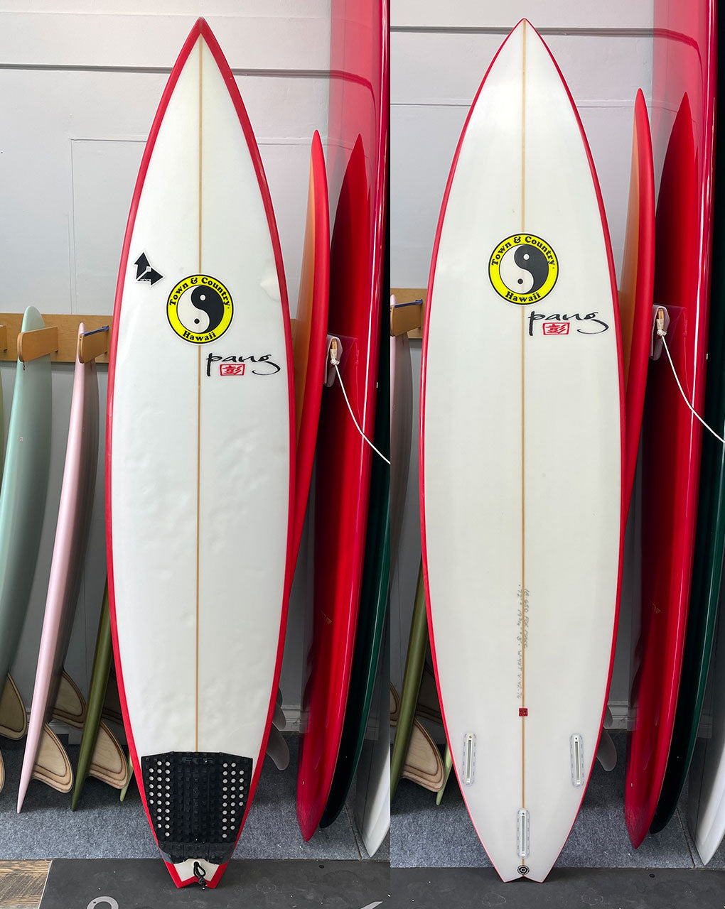 USED GLENN PANG W-4XT - 7'2" X 19 3/4 X 3, 42.76L FUTURES