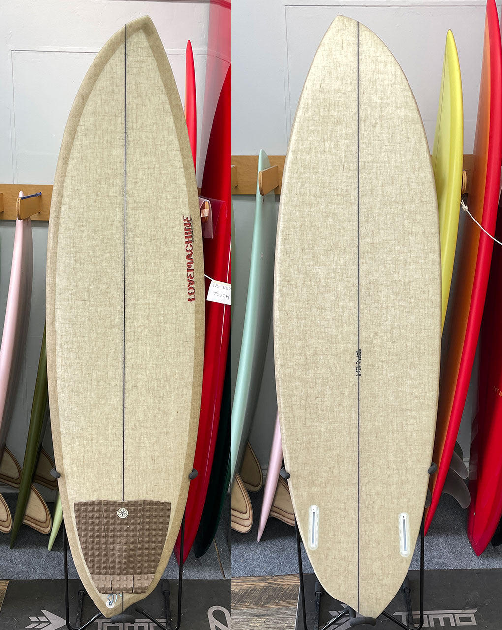 USED LOVEMACHINE FLAX/EPS ZAMBAL (Goofy Footer) - 6'1" X 19 3/4 X 2 3/4, 35L FUTURES