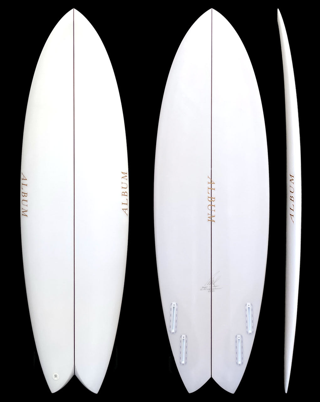 VESPER MINI - 5'6" X 19.5 X 2.38, 29.7L FUTURES