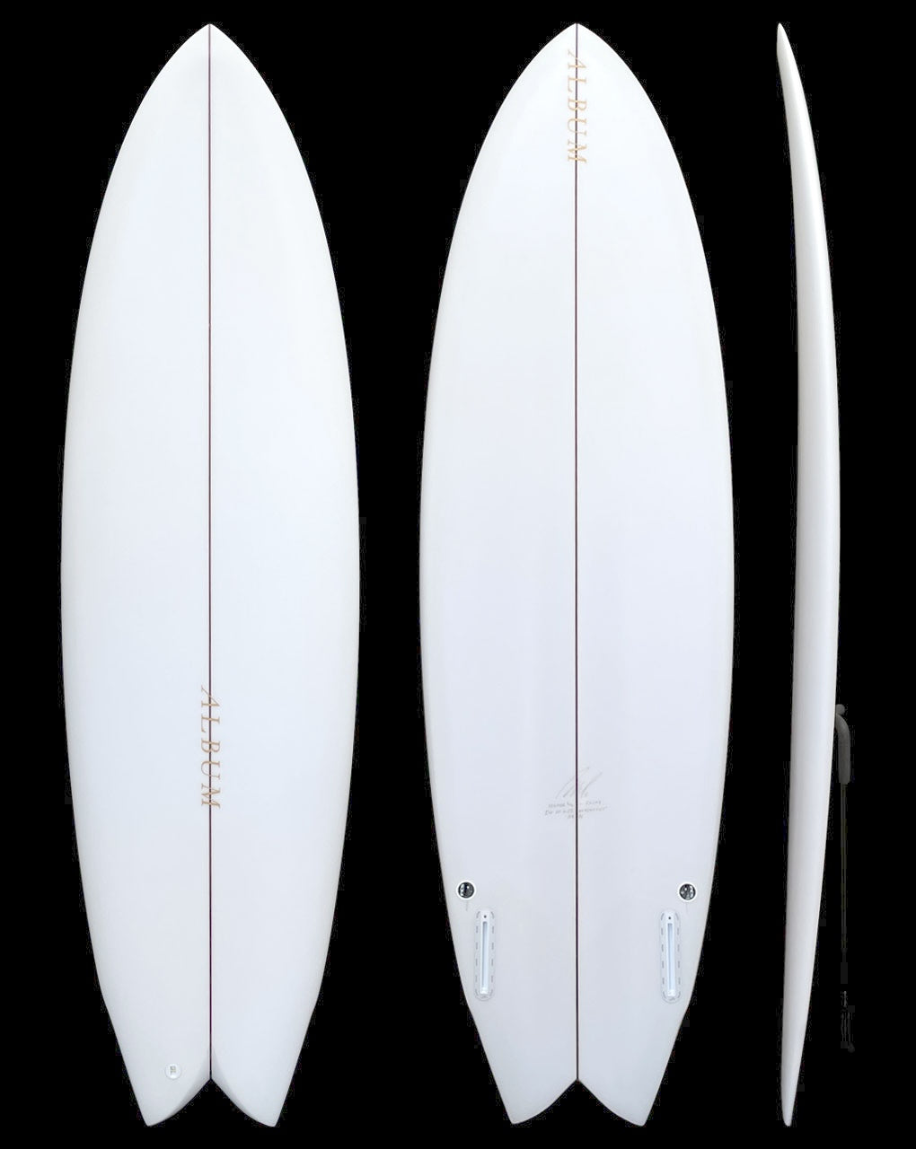 VESPER MINI TWINZER - 5'10" X 20 X 2.5, 34L FUTURES&FCS