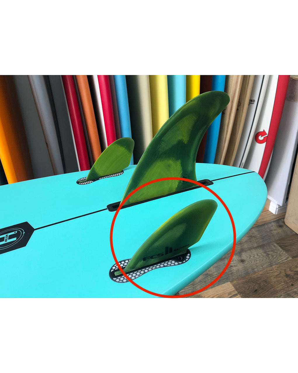 FCS II MACHADO SIDE BYTE PG - BLACK