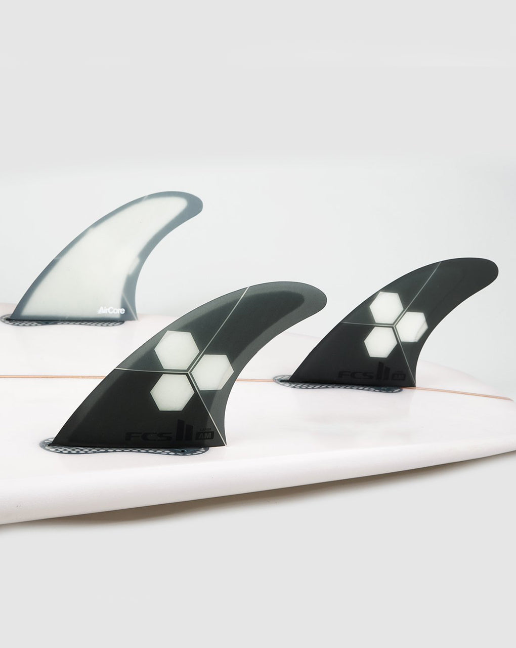 FCS II AL MERRICK PC AIR CORE TRI FIN MEDIUM~LARGE - GRAY