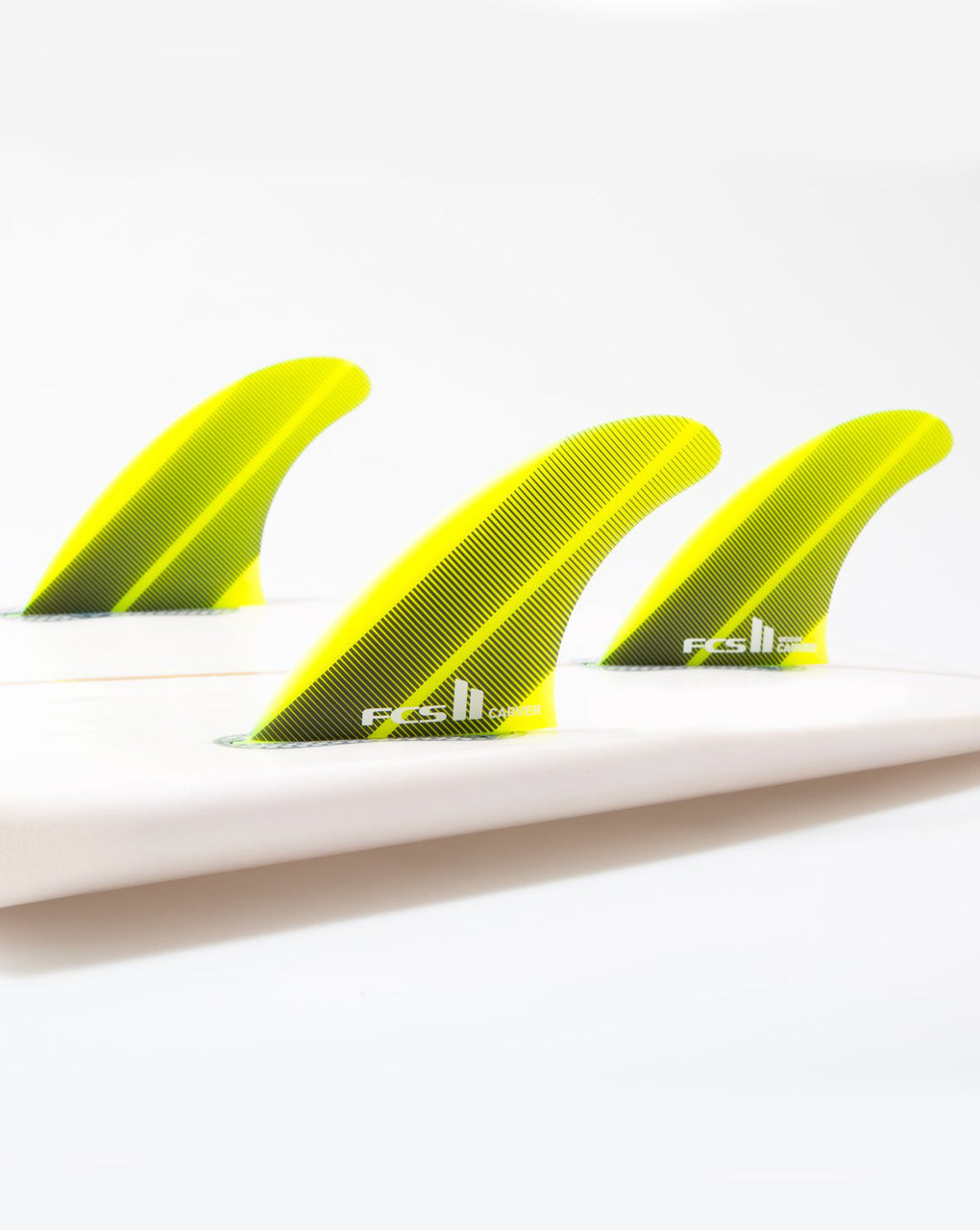 FCS II CARVER NEO GLASS LARGE TRI-QUAD FINS - ACID GRADIENT
