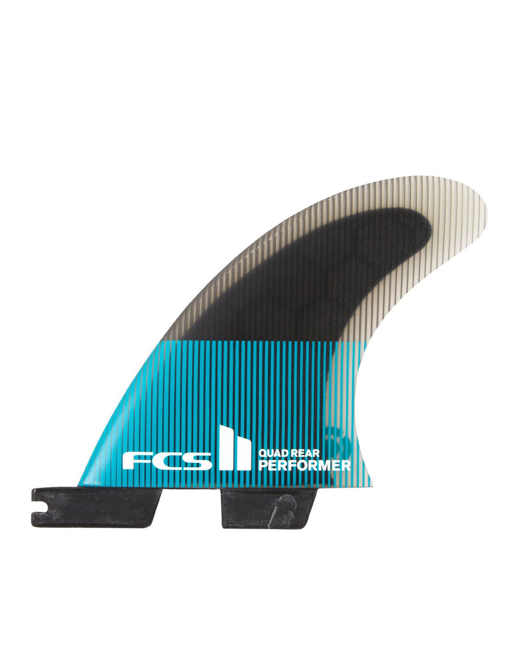 FCS II PERFORMER PC QUAD REAR - TEAL/BLACK