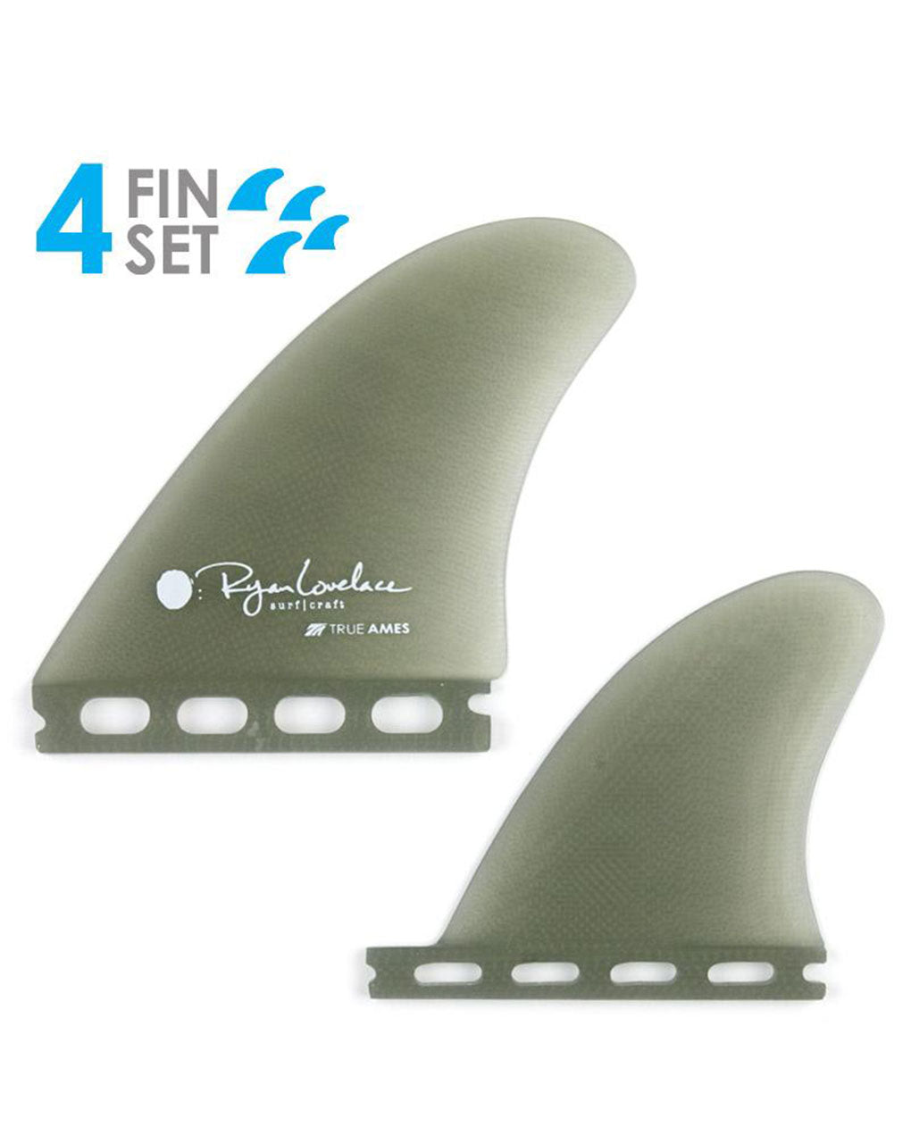 TRUE AMES LOVELACE PIGGYBACK QUAD FUTURES COMPATIBLE - SMOKE