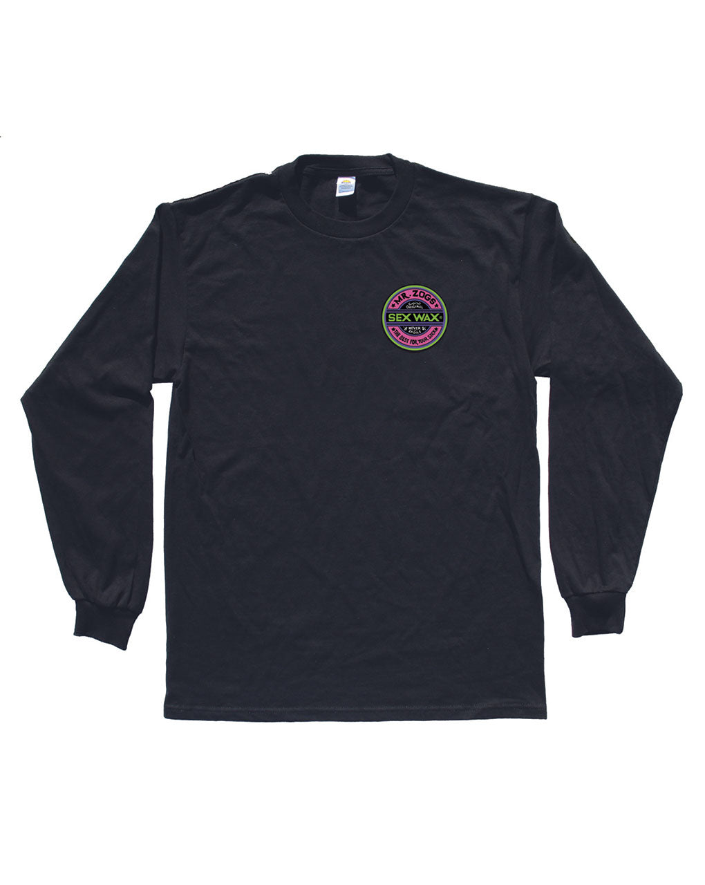 SEX WAX FLUORO LONG SLEEVE TEE - BLACK