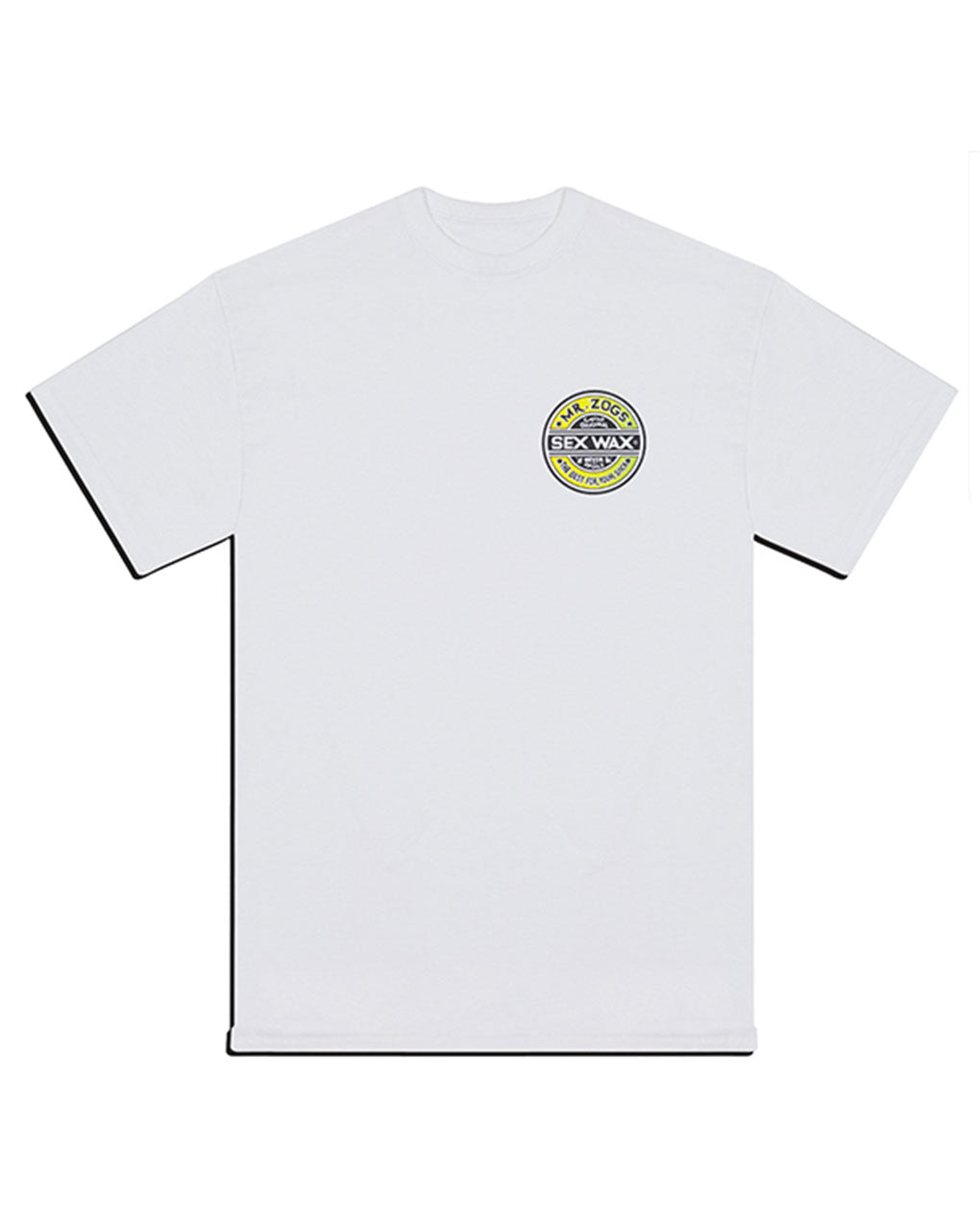 SEX WAX FADE SHORT SLEEVE TEE - WHITE