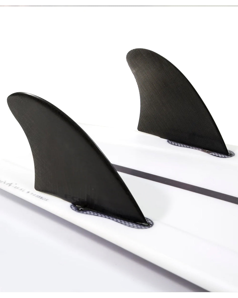 FCS II MODERN KEEL PG TWIN FIN - BLACK