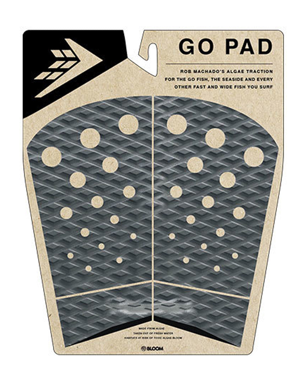 FIREWIRE 4PC GO PAD - CHARCOAL