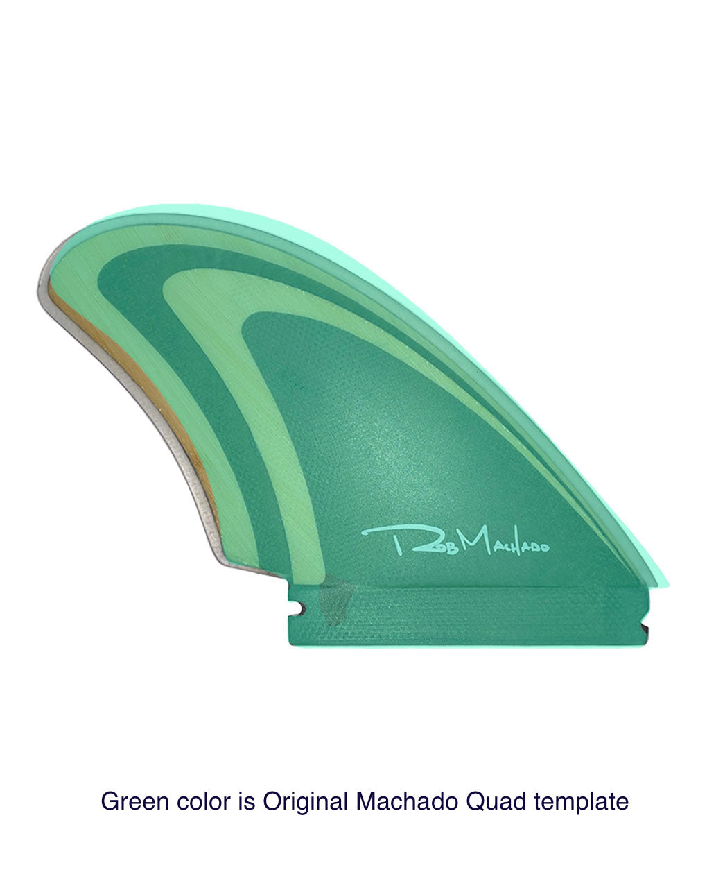 ENDORFINS MACHADO SEASIDE QUAD FIN FUTURES -BAMBOO/BLACK