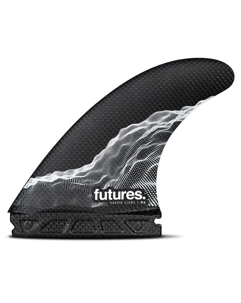 FUTURES. RAKE (R4,R6,R8) VAPOR CORE THRUSTER - CARBON/WHITE