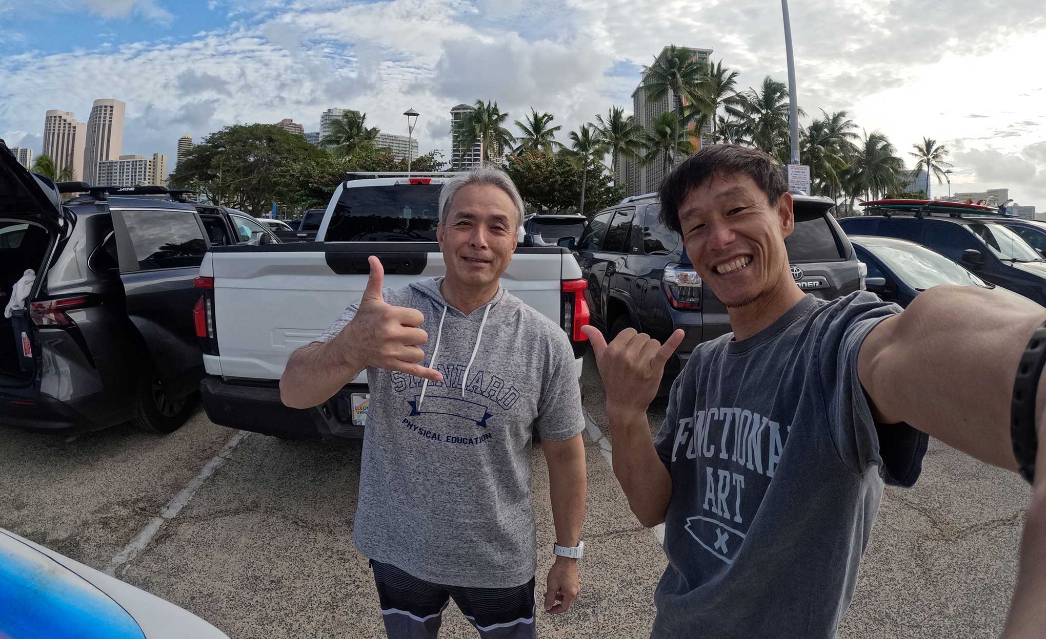 サーフィンレッスン in ハワイ 2026年2月11日