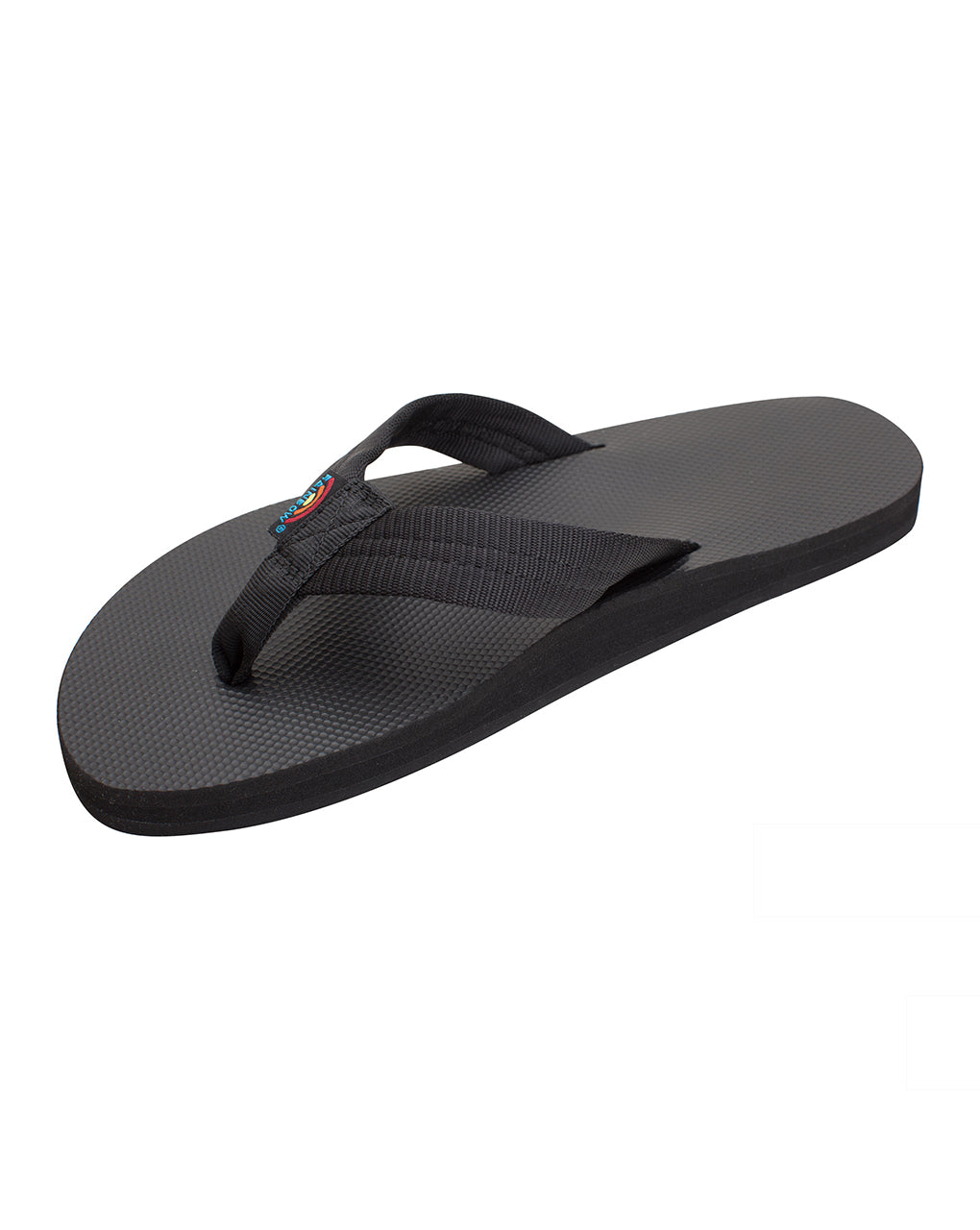 CLASSIC RUBBER SINGLE LAYER SANDAL - BLACK