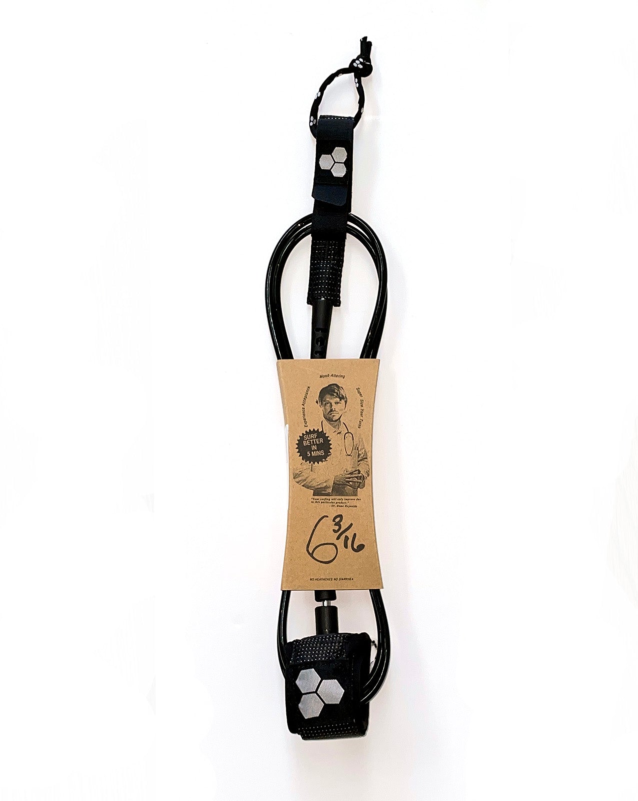 CI DANE REYNOLDS COMP LEASH 6' - BLACK