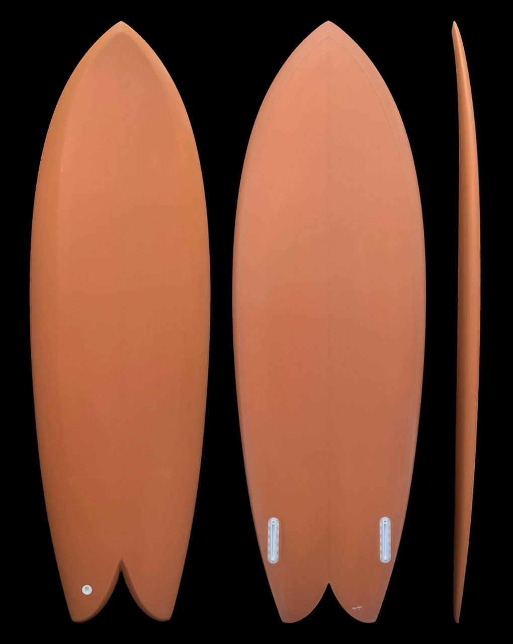 FISH - 5'08" X 21 X 2 1/2, FUTURES TERRACOTTA OPAQUE