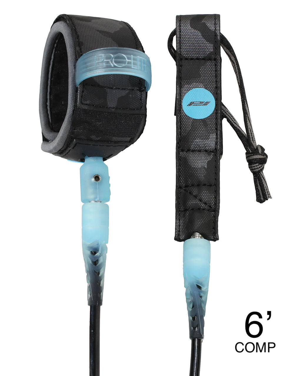 PRO LITE COMP 6'0" LEASH - BLACK