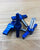 HYDROFOIL WING SCREWS STEEL BLUE ANODIZED - M7 ARMSTRONG