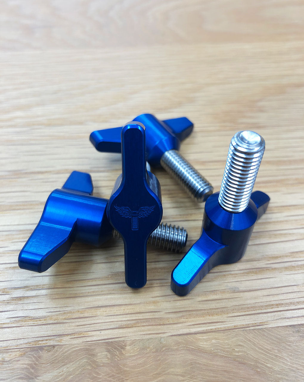 HYDROFOIL TAPERED WINGSCREWS for CABRINHA BLUE ANODIZED - 8M X 25MM