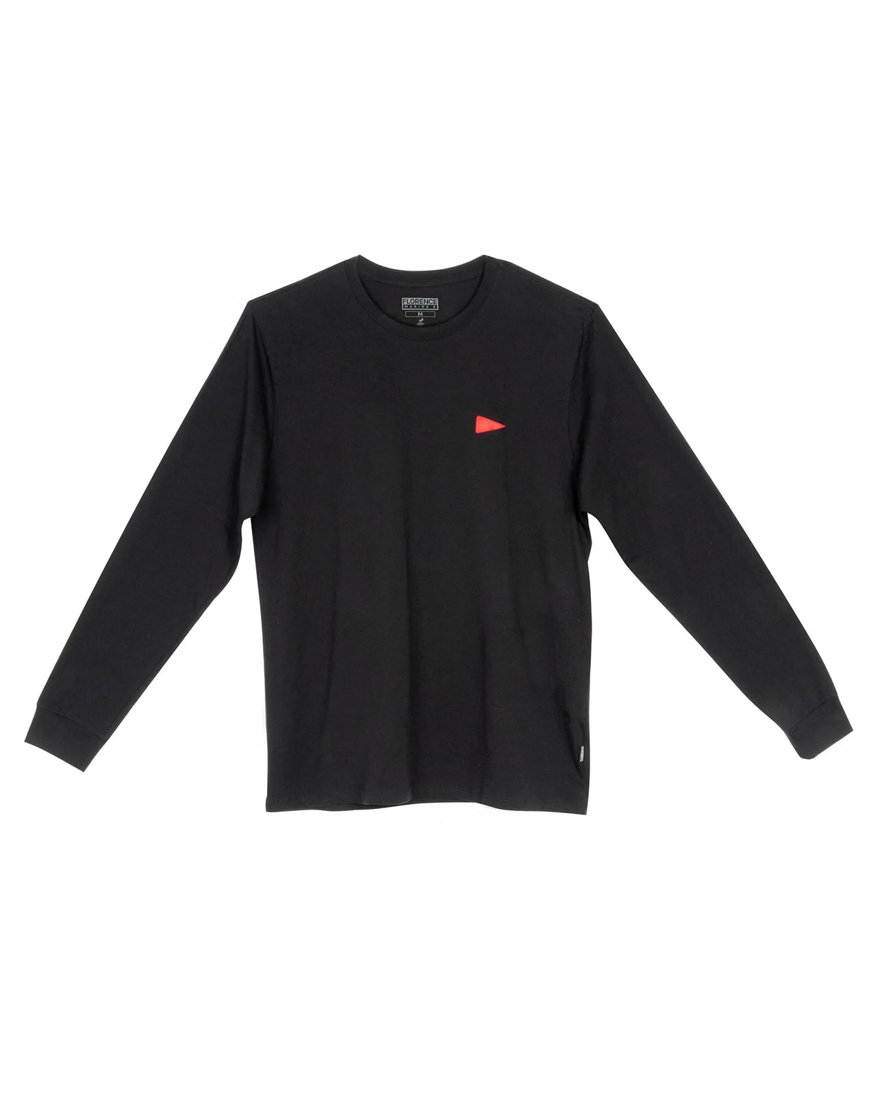 BURGEE LONG SLEEVE T-SHIRT - BLACK