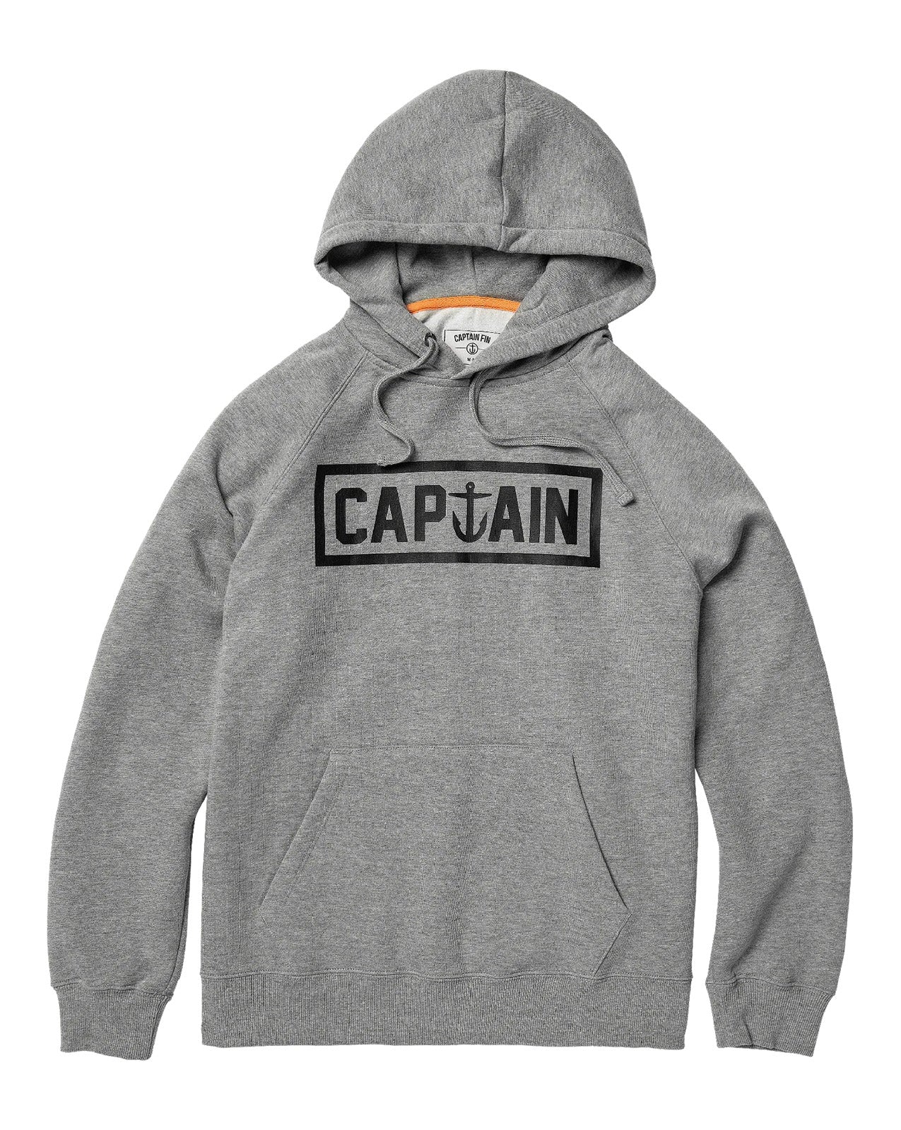 SHWEATY NAVAL PULLOVER HOODIE - HEATHER GREY