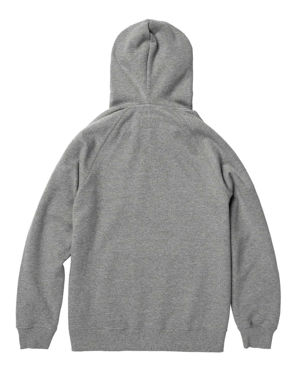 SHWEATY NAVAL PULLOVER HOODIE - HEATHER GREY – CLIPS HAWAII