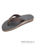CLASSIC RUBBER DOUBLE LAYER SANDAL - BROWN