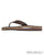 CLASSIC RUBBER DOUBLE LAYER SANDAL - BROWN