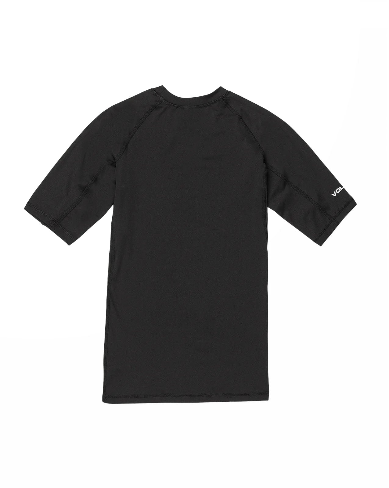 LIDO SHORT SLEEVE RASH GUARD - BLACK