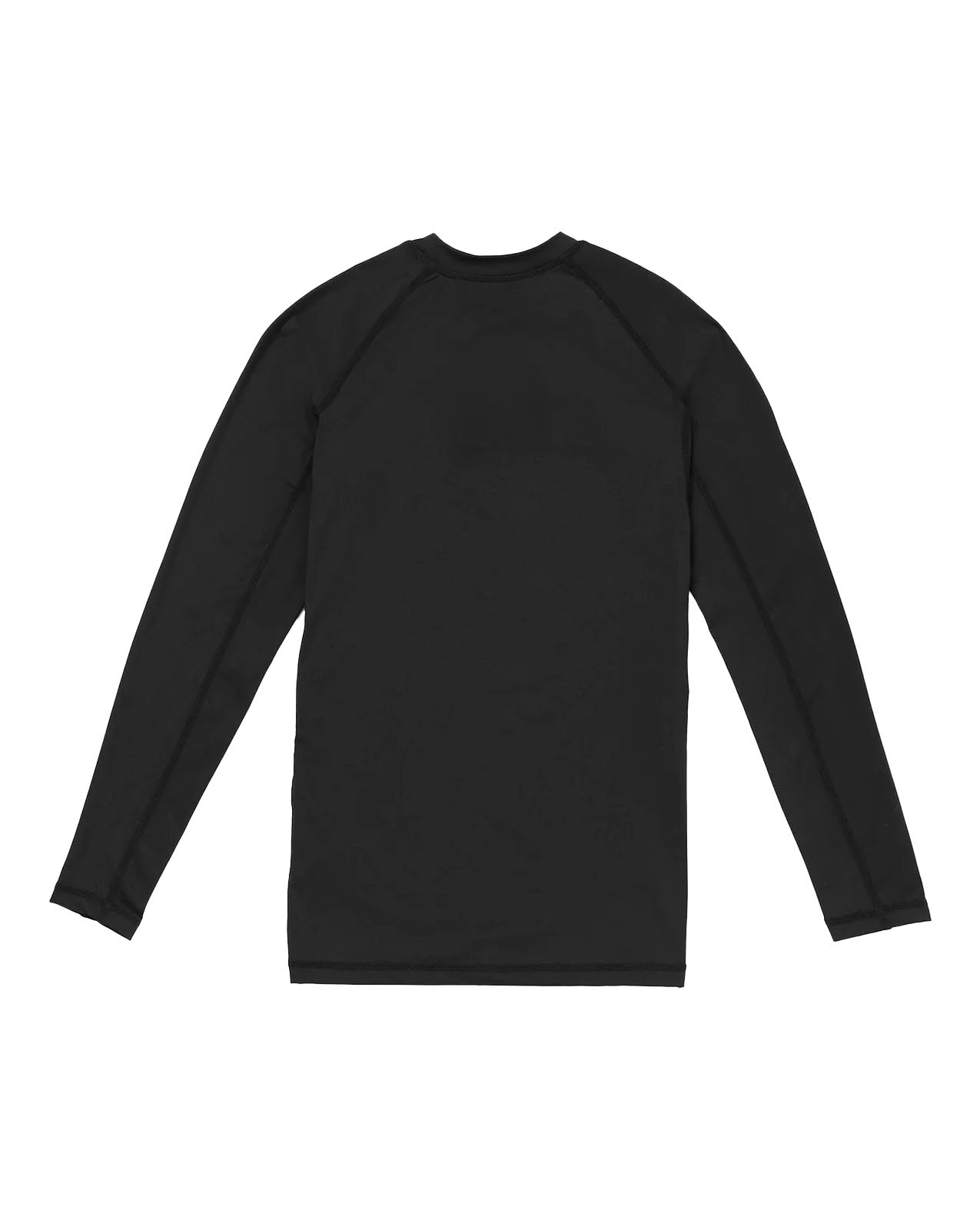 LIDO LONG SLEEVE RASH GUARD - BLACK