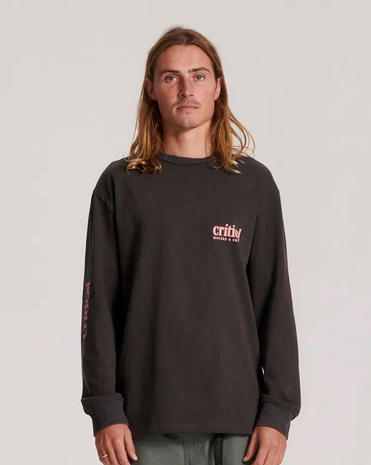 MOVERS LONG SLEEVE TEE - PHANTOM